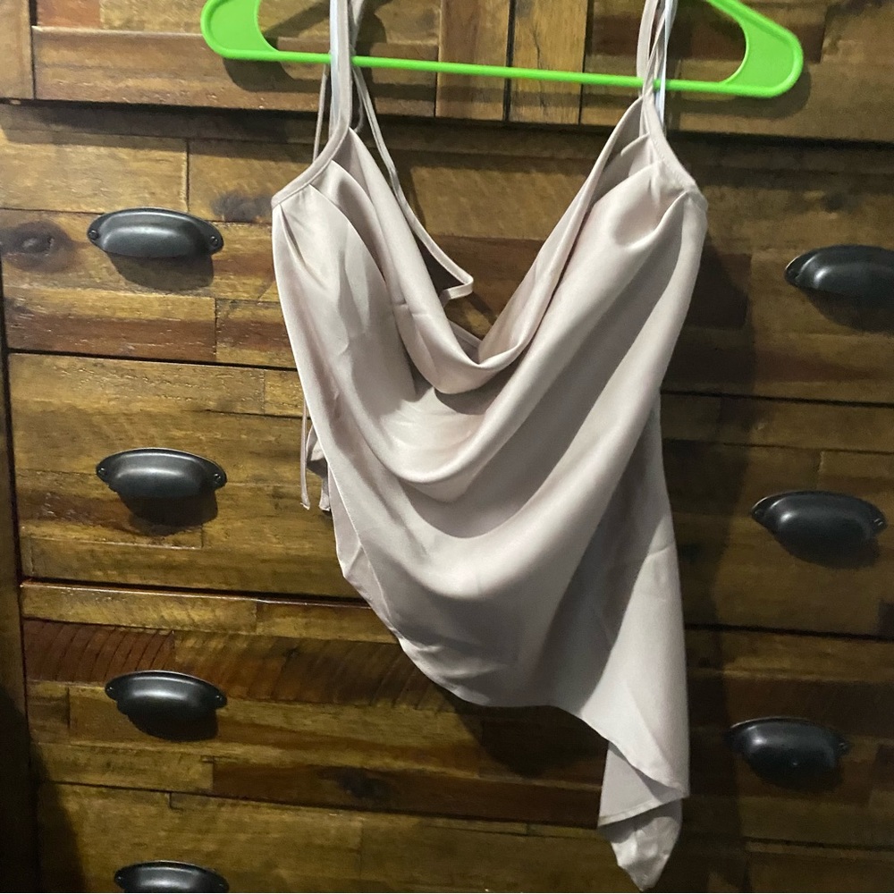 SHEIN asymmetrical hem cami top